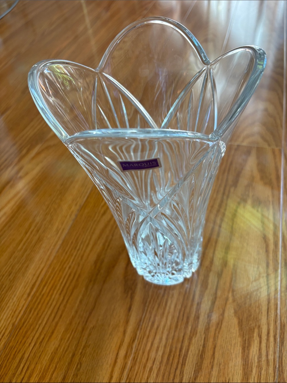 Marquise by Waterford 10 inch Lotus Vase